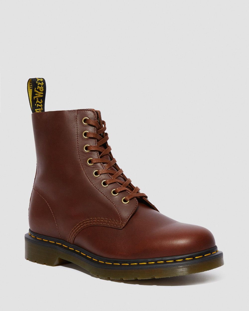 Dr Martens 1460 Pascal Classico Kožené Šnurovacie Topánky Damske ( Hnede ) SK 896-KUZPEM